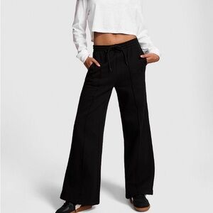 Victoria’s Secret PINK Black Wide-Leg Pants